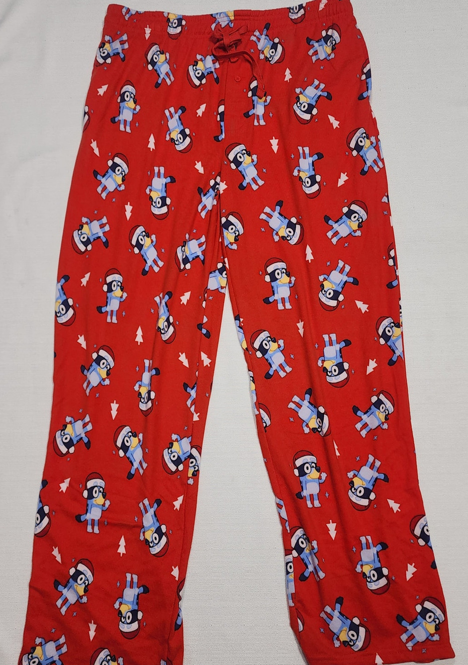 Disney Bluey Christmas pajamas men's XL